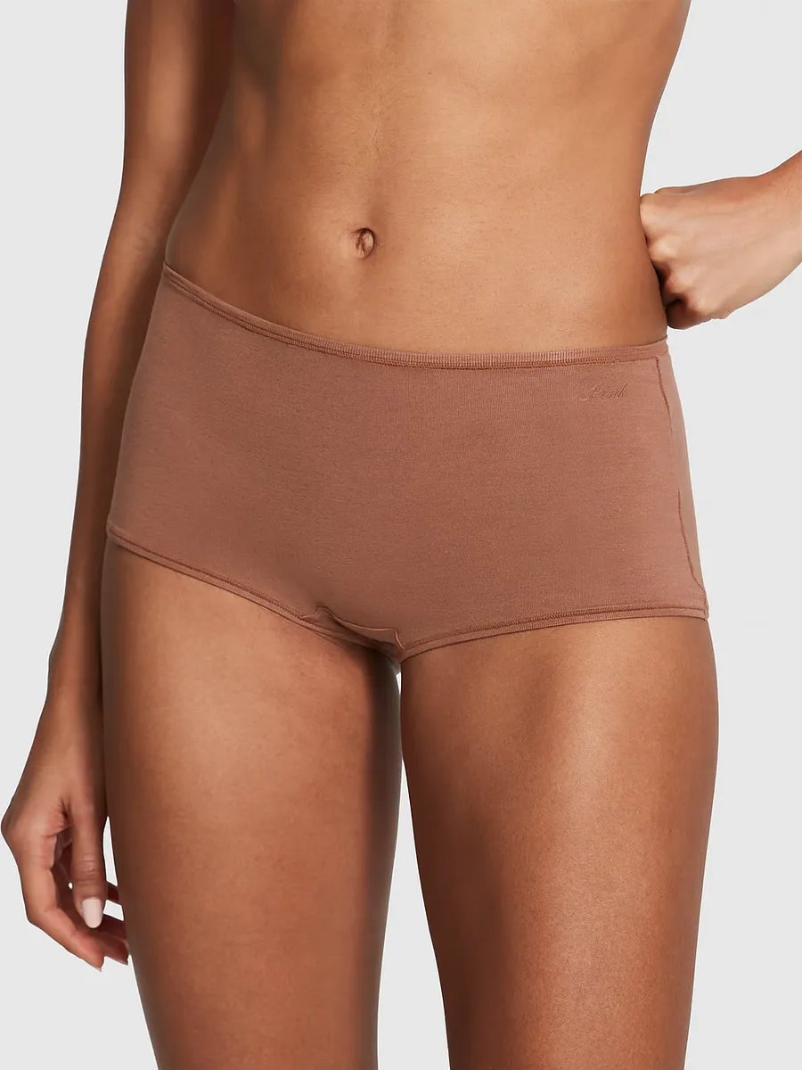 Хлопковые трусики-шортики Pink, цвет Caramel
Хлопковые трусики-шортики Pink, цвет Caramel