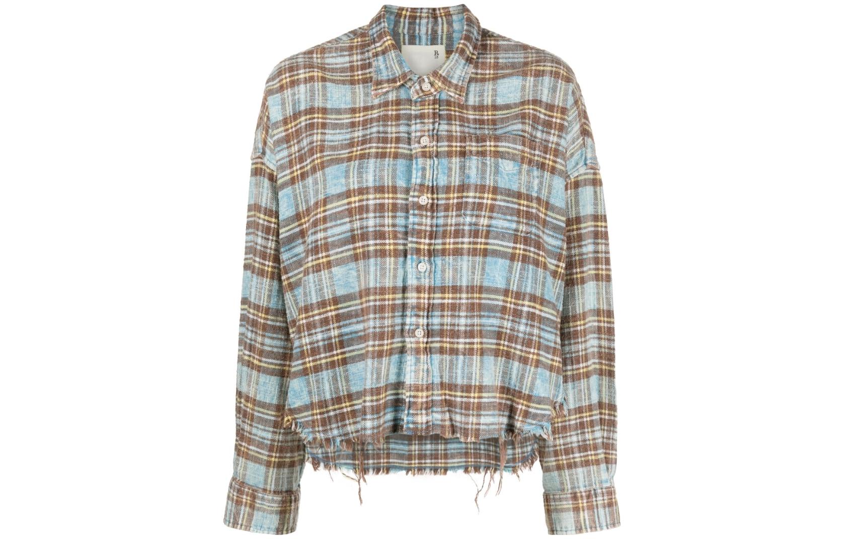 Футболка женская R13, синяя
Футболка женская R13, синяя