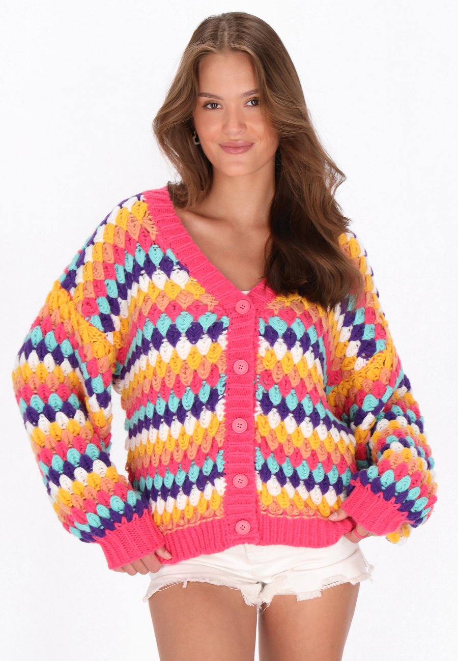Кардиган myMo Cardigan, Pink Multicolor/Pink
Кардиган myMo Cardigan, Pink Multicolor/Pink