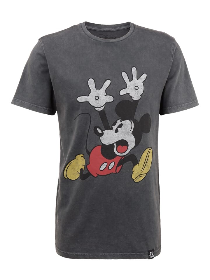 Футболка Re:Covered T-Shirt Disney Mickey Mouse Panic, темно-серый 
Футболка Re:Covered T-Shirt Disney Mickey Mouse Panic, темно-серый