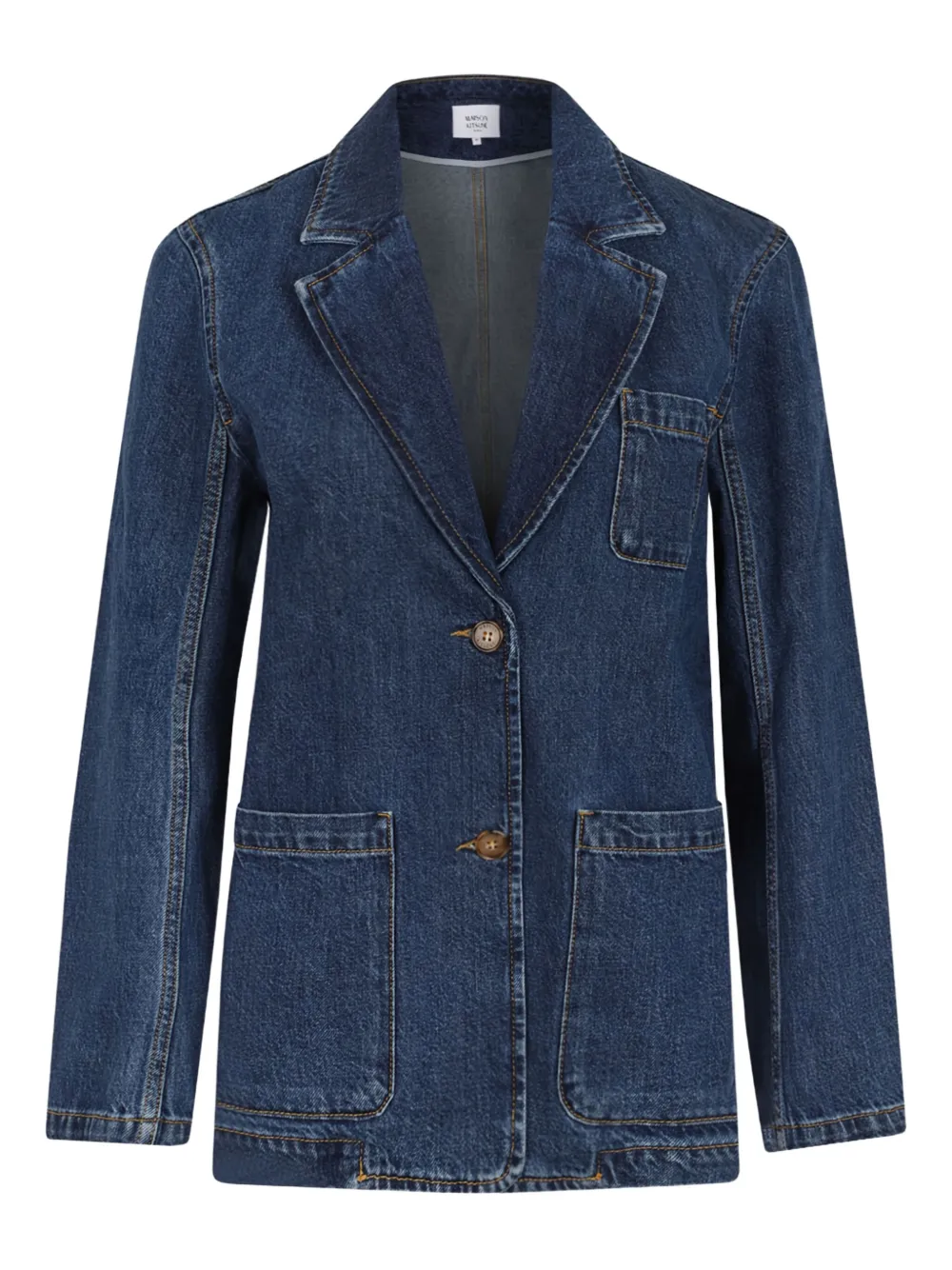 Куртка на пуговицах Maison Kitsuné, синий
Куртка на пуговицах Maison Kitsuné, синий