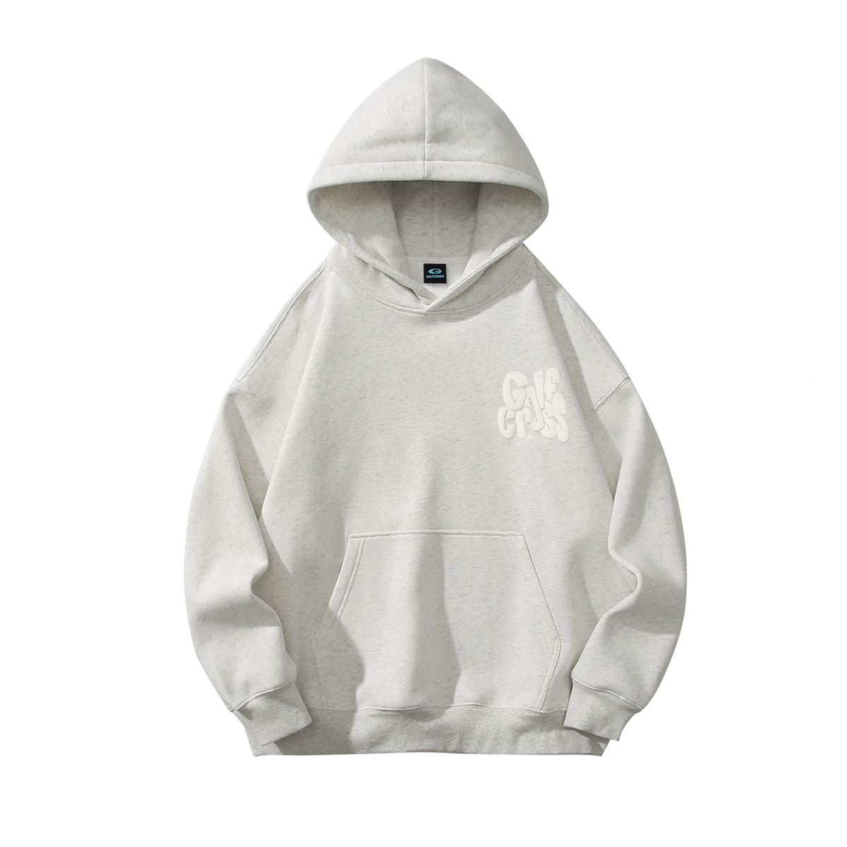 Свитшот унисекс белый с серым меланжем GOLFCROSS
Свитшот унисекс белый с серым меланжем GOLFCROSS