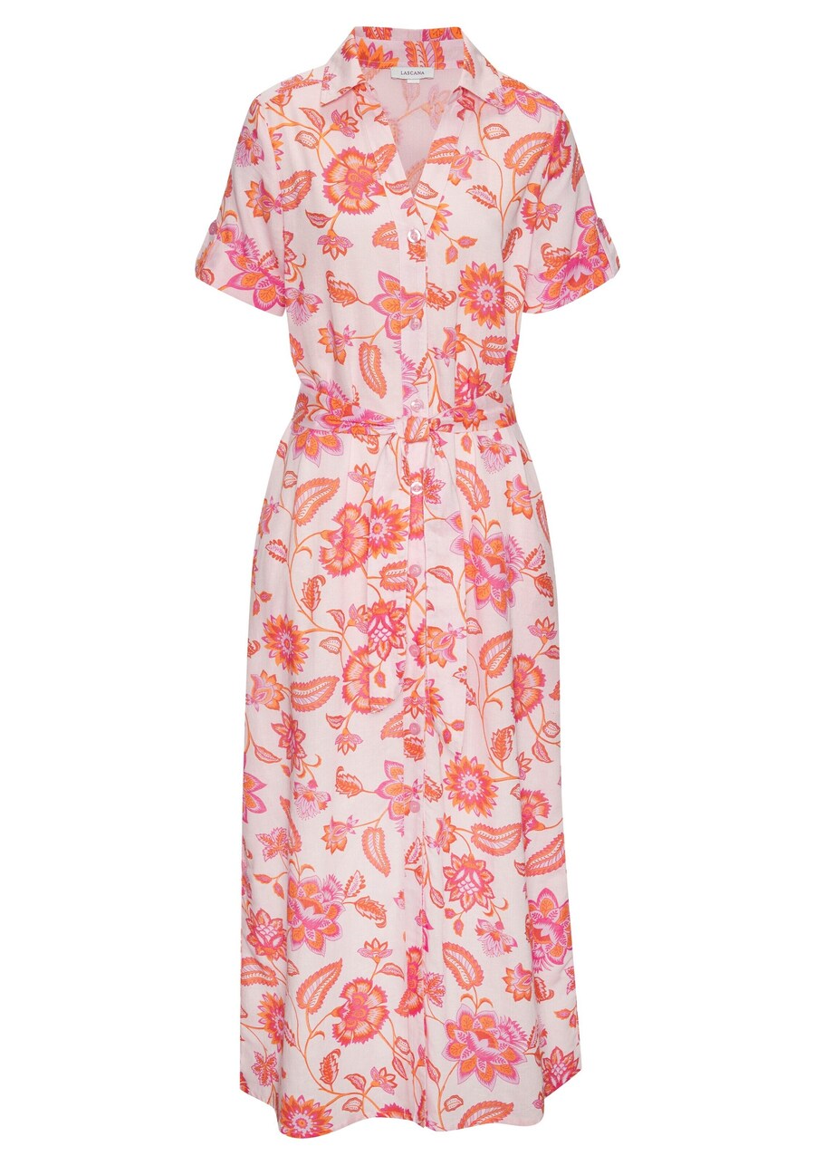 Платье-рубашка LASCANA, Pink/Pastel pink
Платье-рубашка LASCANA, Pink/Pastel pink