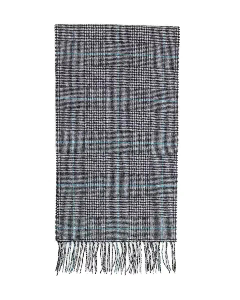 Мужской шерстяной шарф в валлийскую клетку темно-серого цвета PuroEgo, темно-серый
Мужской шерстяной шарф в валлийскую клетку темно-серого цвета PuroEgo, темно-серый