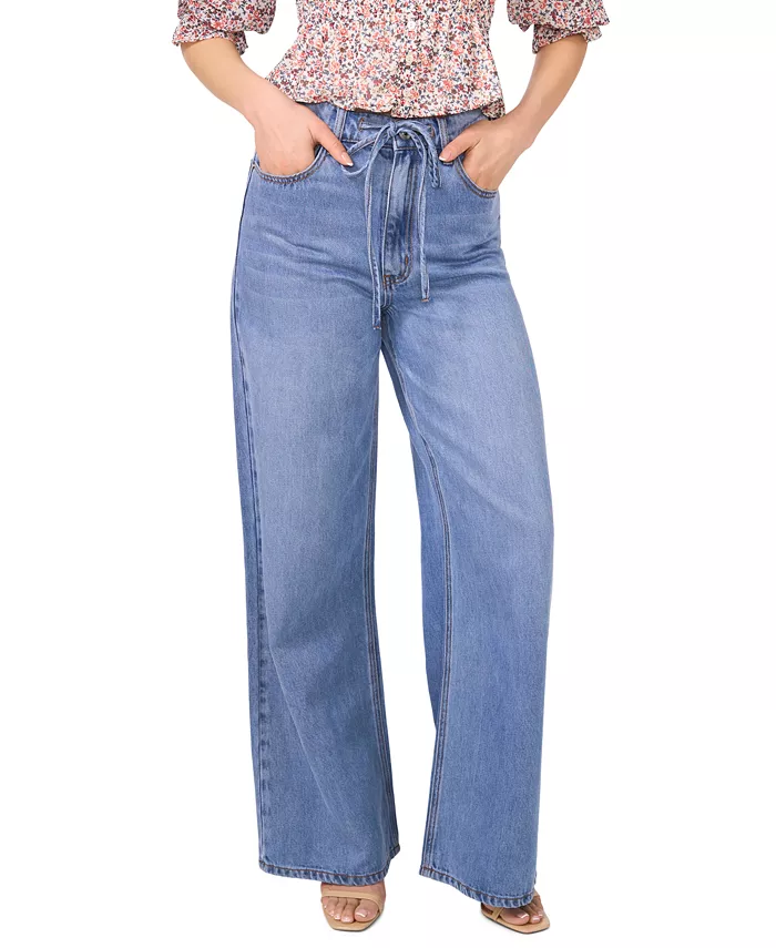 Женские джинсы бойфренды со средней посадкой и завязкой на талии 1.STATE, синий
Женские джинсы бойфренды со средней посадкой и завязкой на талии 1.STATE, синий