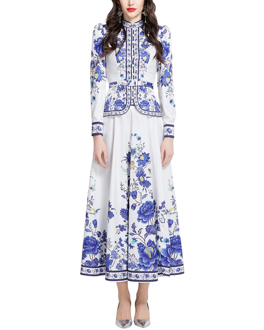 Kaimilan Комплект из 2 предметов: Блузка и Макси-юбка, белый
Kaimilan Комплект из 2 предметов: Блузка и Макси-юбка, белый