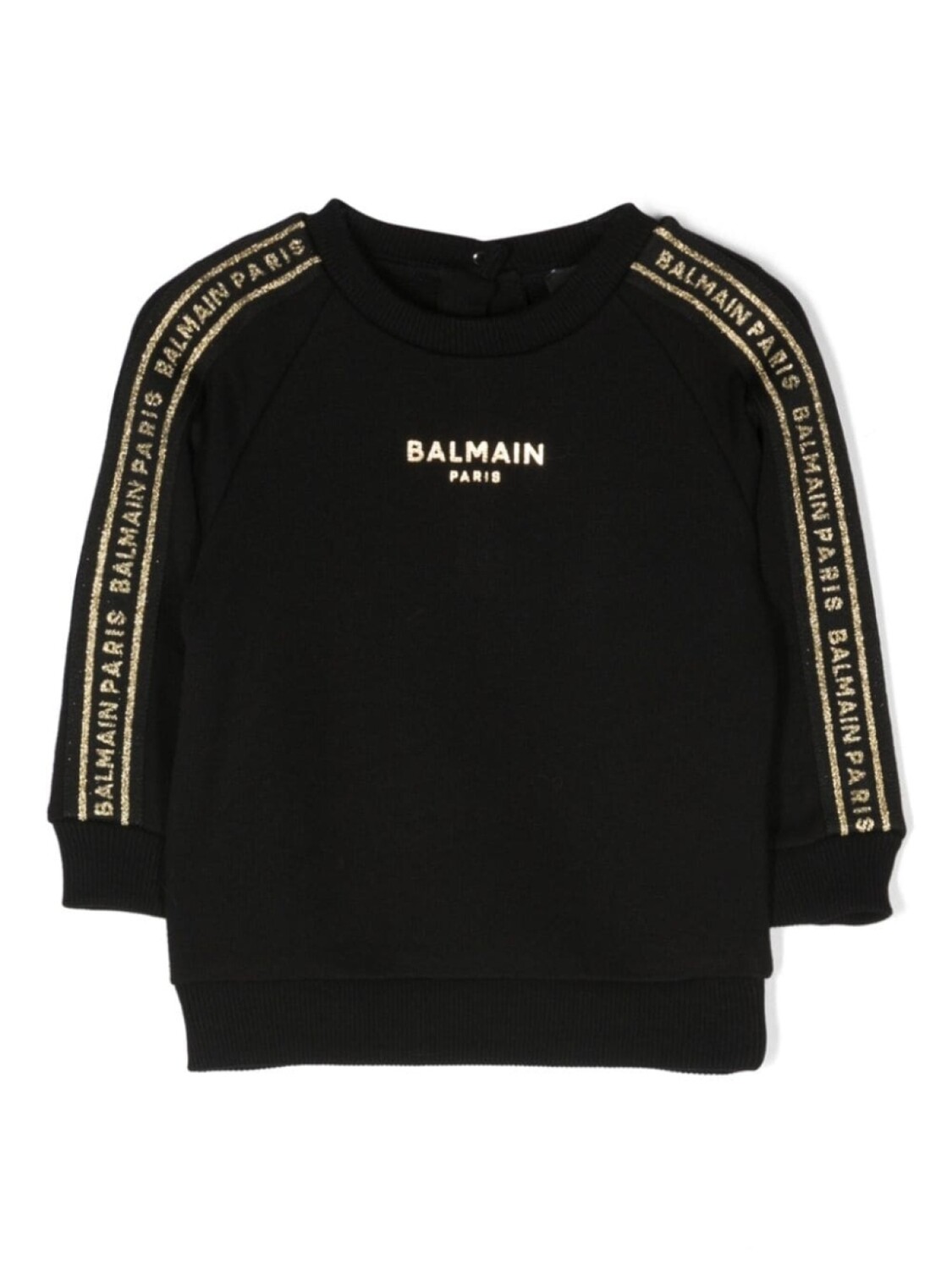 Balmain Kids logo-tape crew-neck sweatshirt, черный
Balmain Kids logo-tape crew-neck sweatshirt, черный