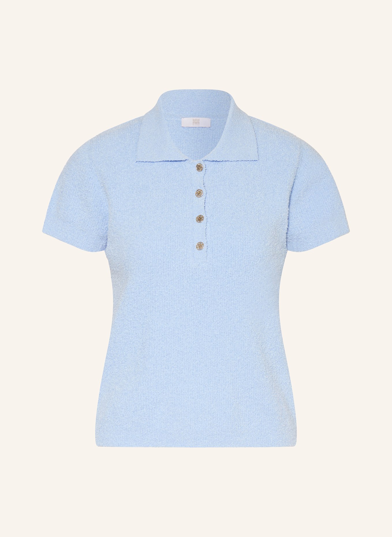Рубашка поло из букле Riani, голубой
Рубашка поло из букле Riani, голубой