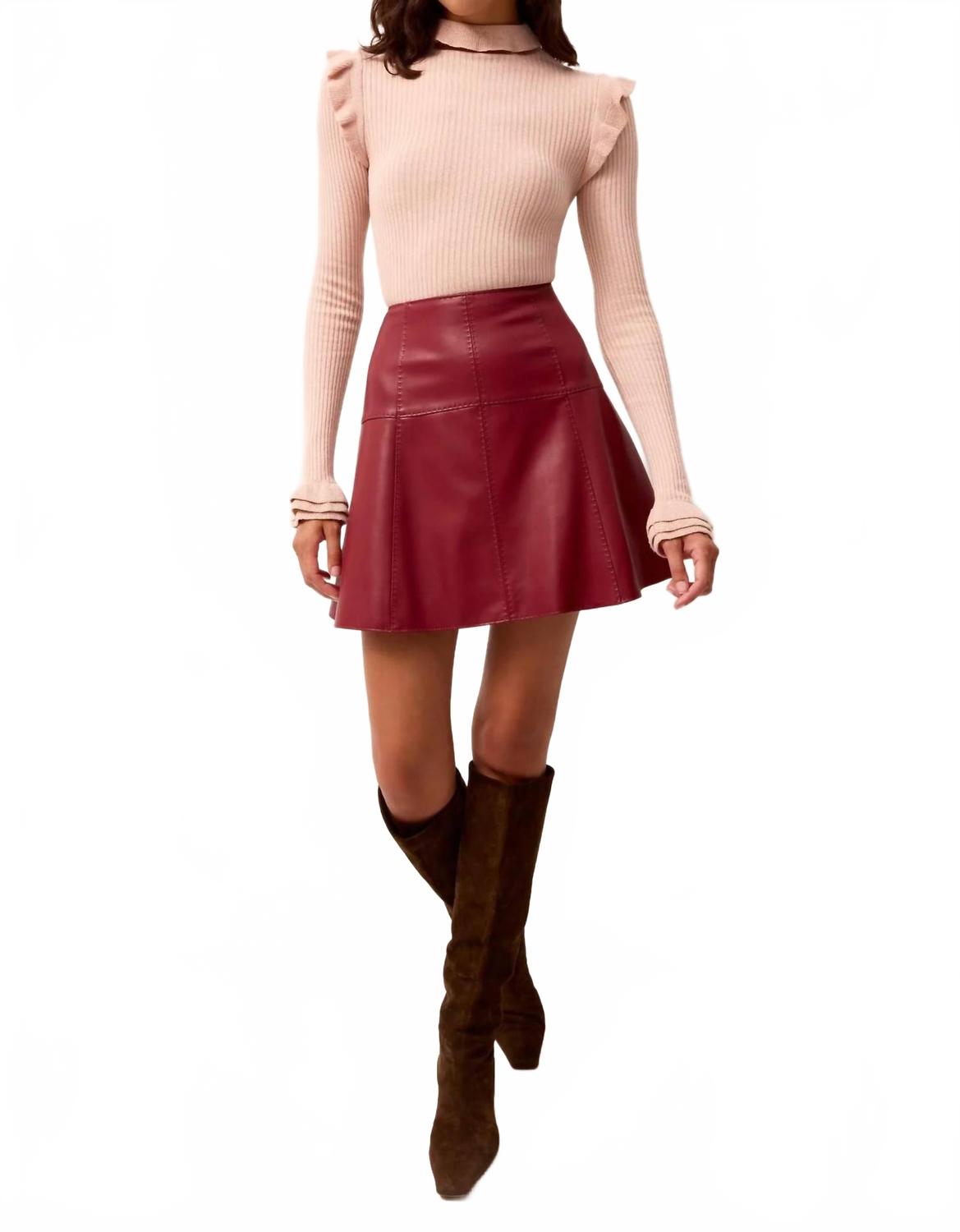 Marie Oliver Юбка Кроуфорд кирпичного цвета
Marie Oliver Юбка Кроуфорд кирпичного цвета