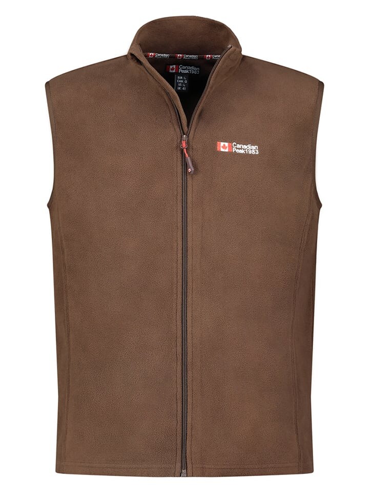 Флисовый жилет Canadian Peak, коричневый
Флисовый жилет Canadian Peak, коричневый