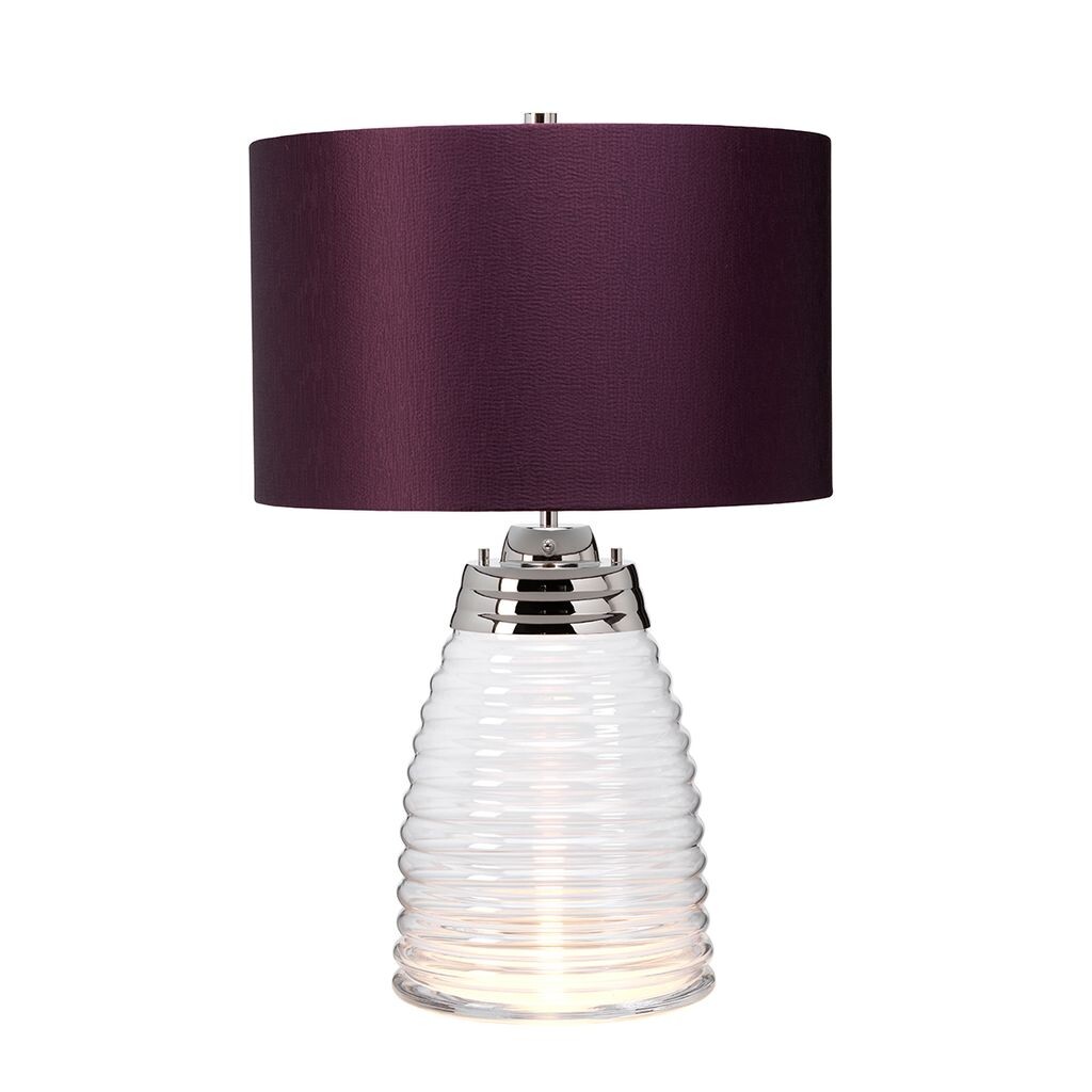 Настольная лампа QUINTIESSE Milne 1x40Вт E27 + 1x7Вт LED GU10 3000K полированный никель, сатинированная баклажановая структура H: 64,3см Ø41см с выключателем Elstead Lighting
Настольная лампа QUINTIESSE Milne 1x40Вт E27 + 1x7Вт LED GU10 3000K полированный никель, сатинированная баклажановая структура H: 64,3см Ø41см с выключателем Elstead Lighting