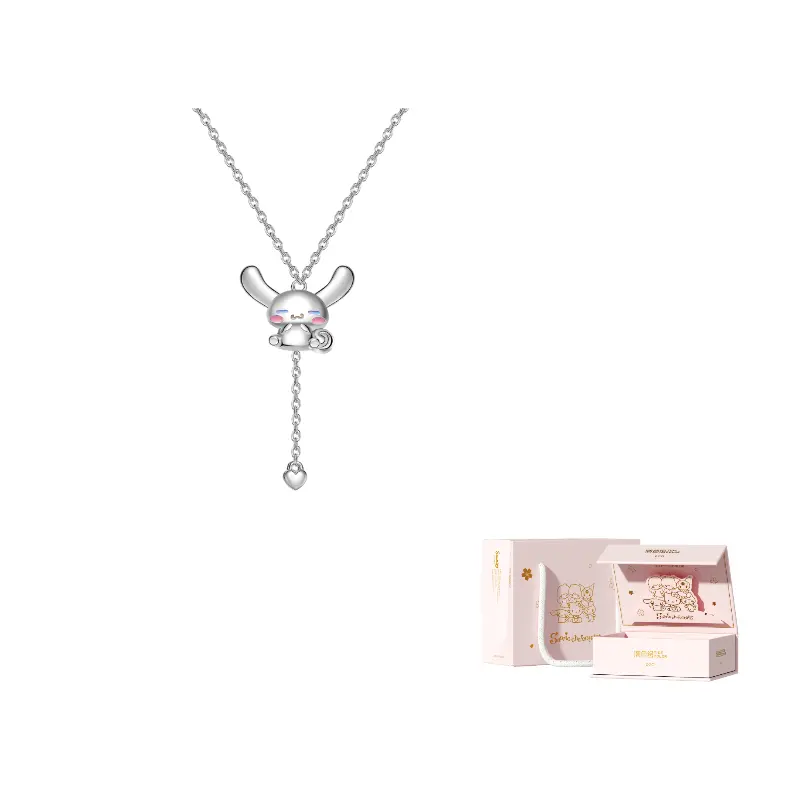 Sanrio 925 sterling silver комплект с бантом в подарочной коробке серебряное колье для женщин
Sanrio 925 sterling silver комплект с бантом в подарочной коробке серебряное колье для женщин