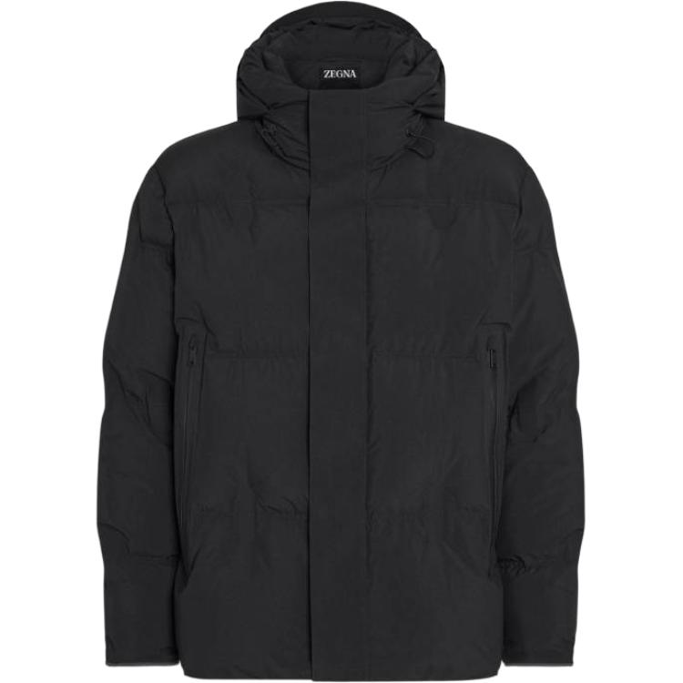 Куртка Zegna с капюшоном и утеплителем down Ermenegildo Zegna, черный
Куртка Zegna с капюшоном и утеплителем down Ermenegildo Zegna, черный