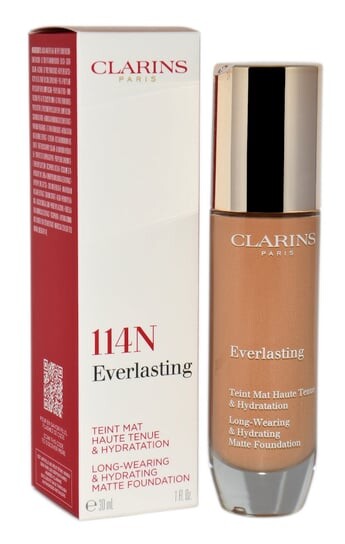Тональный крем для лица 114N Cappuccino, 30 мл Clarins, Everlasting Foundation
Тональный крем для лица 114N Cappuccino, 30 мл Clarins, Everlasting Foundation