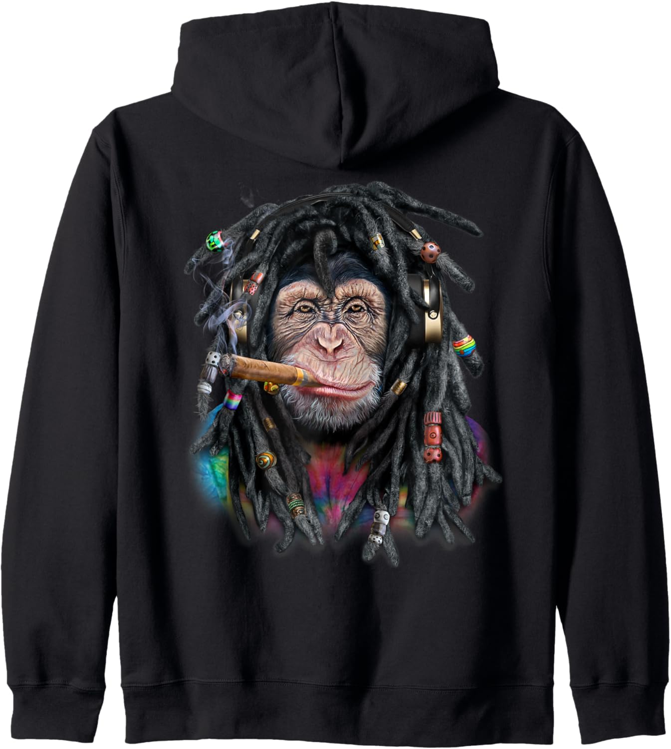 Худи на молнии Dred Hip Hop Reggae Animal Chimp Fox Republic Design, черный
Худи на молнии Dred Hip Hop Reggae Animal Chimp Fox Republic Design, черный