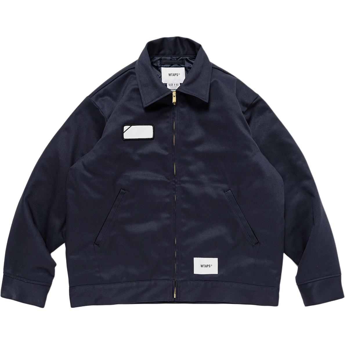 Замковая куртка-бомбер WTAPS, синий
Замковая куртка-бомбер WTAPS, синий