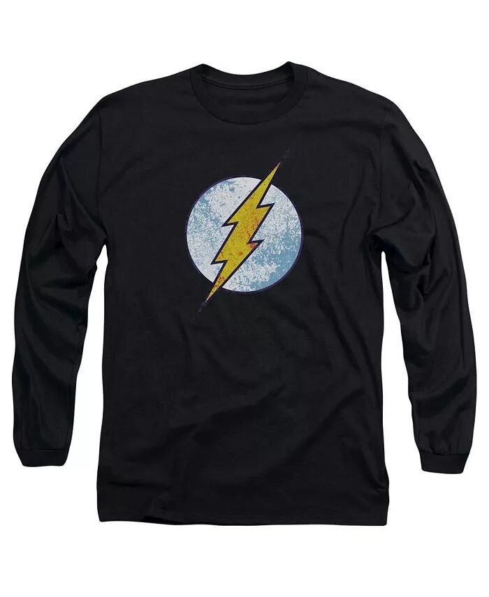 Мужская футболка с длинным рукавом и логотипом DC Comics Neon Distress для взрослых Flash, черный
Мужская футболка с длинным рукавом и логотипом DC Comics Neon Distress для взрослых Flash, черный
