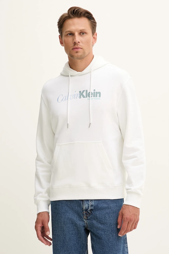 Хлопковая толстовка Calvin Klein, белый
Хлопковая толстовка Calvin Klein, белый