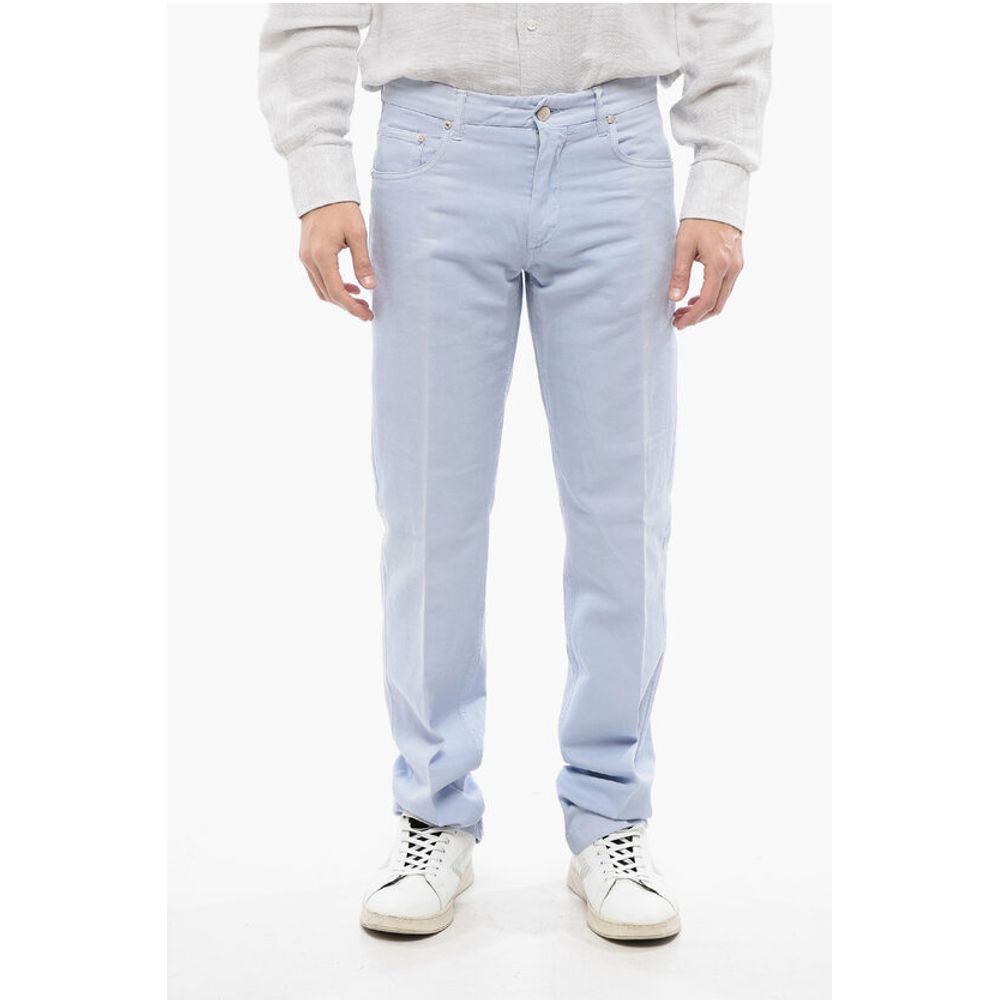 Брюки из светло-голубого хлопка Corneliani, Light Blue
Брюки из светло-голубого хлопка Corneliani, Light Blue