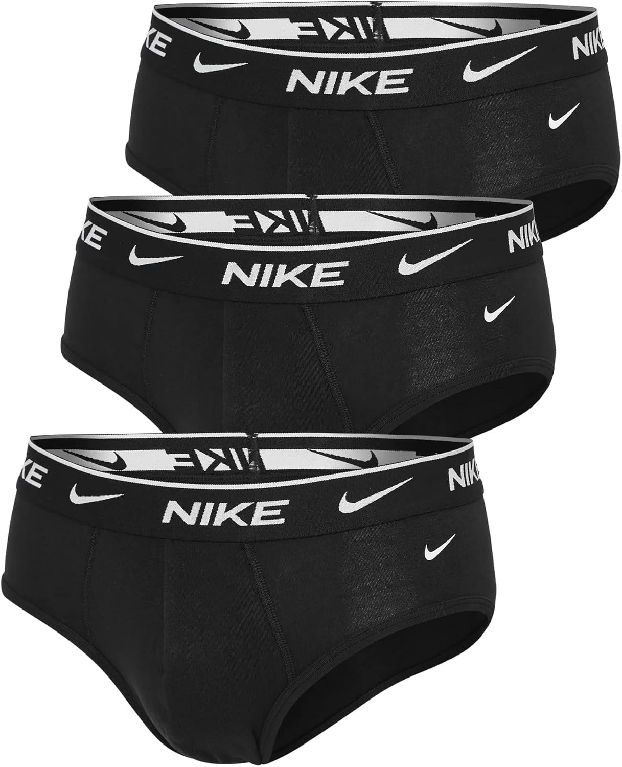 Комплект из 3 мужских повседневных хлопковых трусов-брифов Nike, Black
Комплект из 3 мужских повседневных хлопковых трусов-брифов Nike, Black