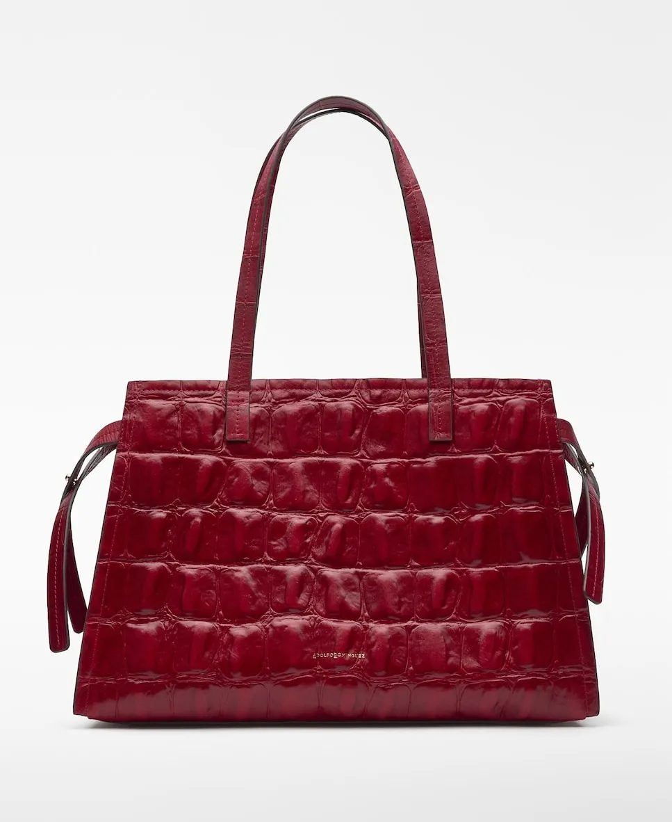 Женская кожаная сумка-шоппер Mica City Bag Adolfo Dominguez, вишневый красный
Женская кожаная сумка-шоппер Mica City Bag Adolfo Dominguez, вишневый красный