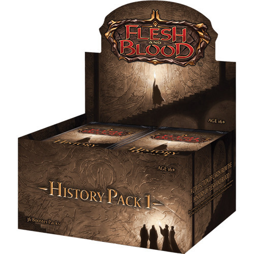Карточная игра Legend Story Studios Flesh & Blood TCG: History Pack 1 - Booster Box (36)
Карточная игра Legend Story Studios Flesh & Blood TCG: History Pack 1 - Booster Box (36)