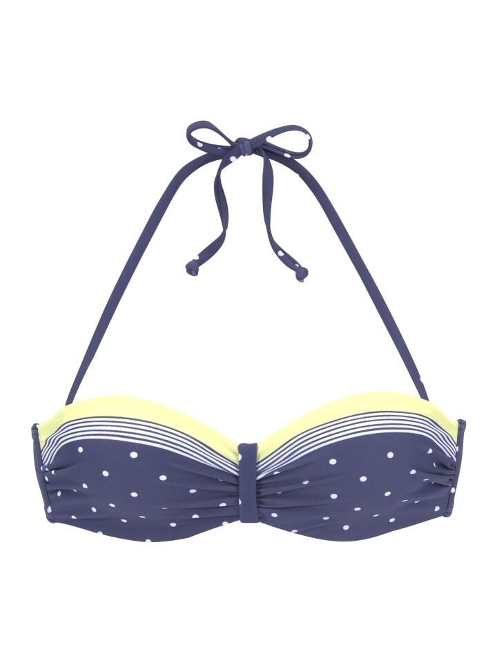 Верх бикини LASCANA, цвет blau/gelb/bedruckt
Верх бикини LASCANA, цвет blau/gelb/bedruckt