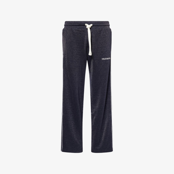 Брюки спортивные Cole Buxton трикотажные с логотипом и блестками, синий
Брюки спортивные Cole Buxton трикотажные с логотипом и блестками, синий