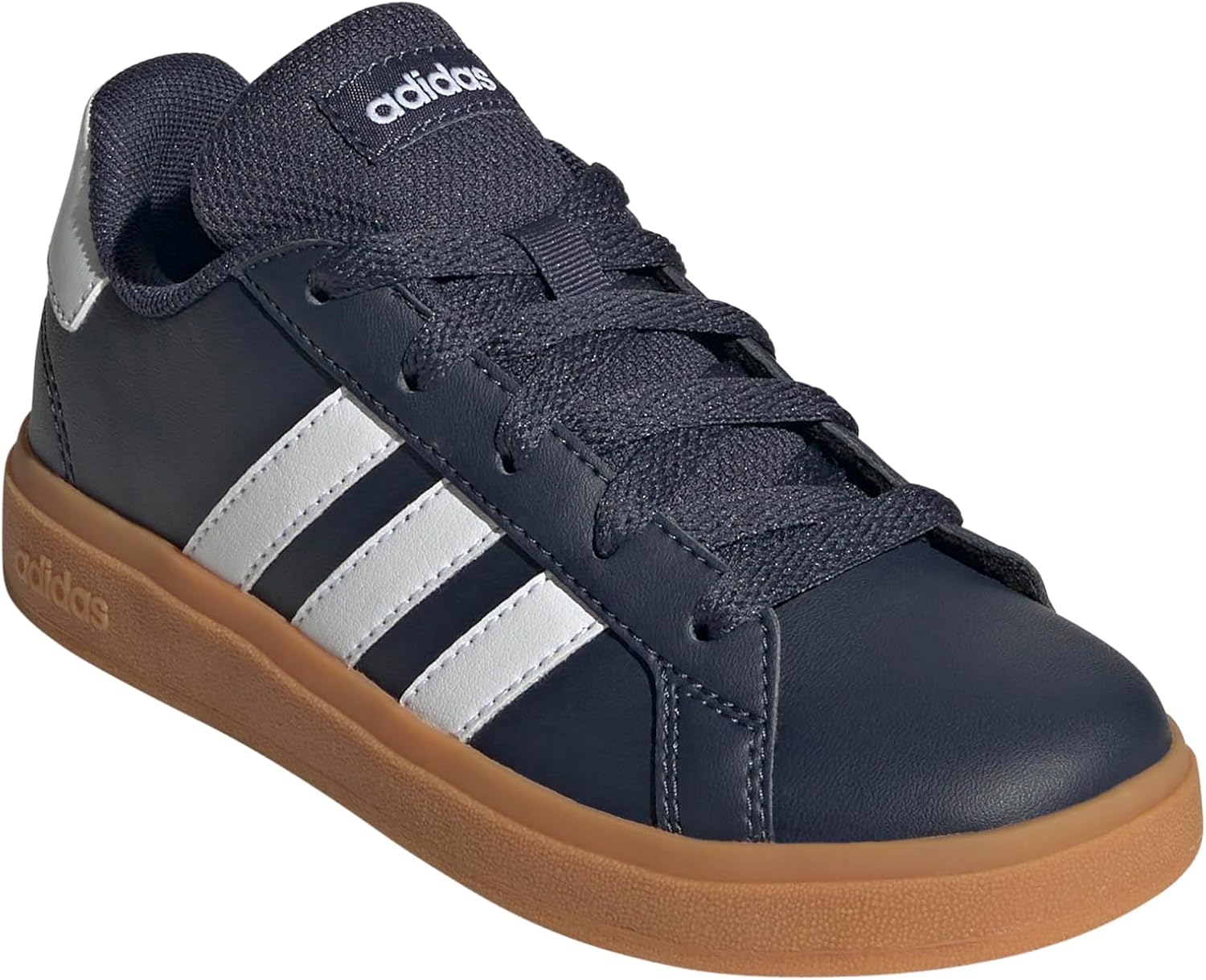 Детские кроссовки Adidas Grand Court 2.0 унисекс с эластичными шнурками и ремешком, белый
Детские кроссовки Adidas Grand Court 2.0 унисекс с эластичными шнурками и ремешком, белый