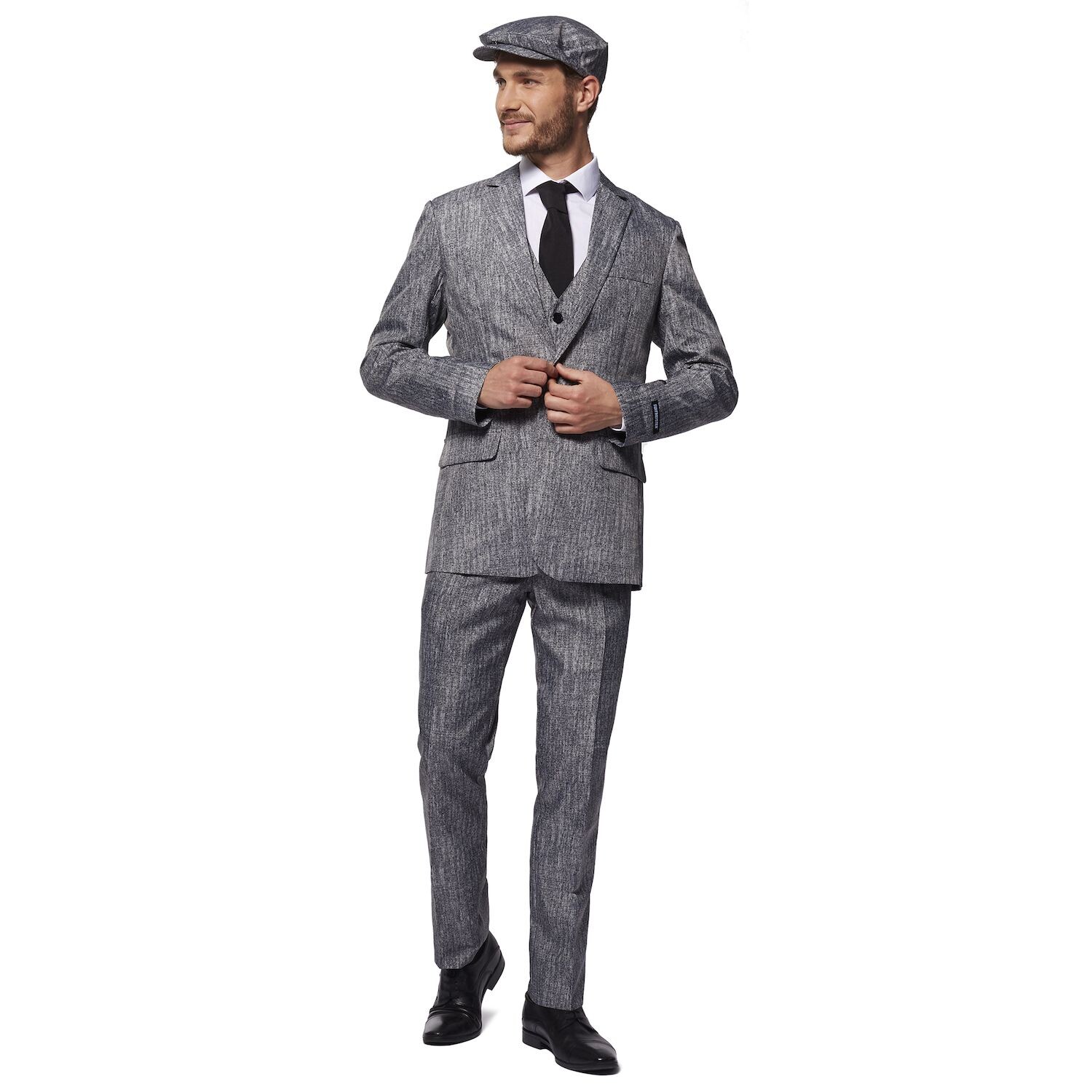 Мужской костюм Suitmeister Slim Fit 20-х годов, серый
Мужской костюм Suitmeister Slim Fit 20-х годов, серый
