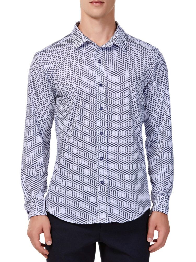 Спортивная рубашка Brooks с сотовым узором Hyden Yoo, темно-синий
Спортивная рубашка Brooks с сотовым узором Hyden Yoo, темно-синий