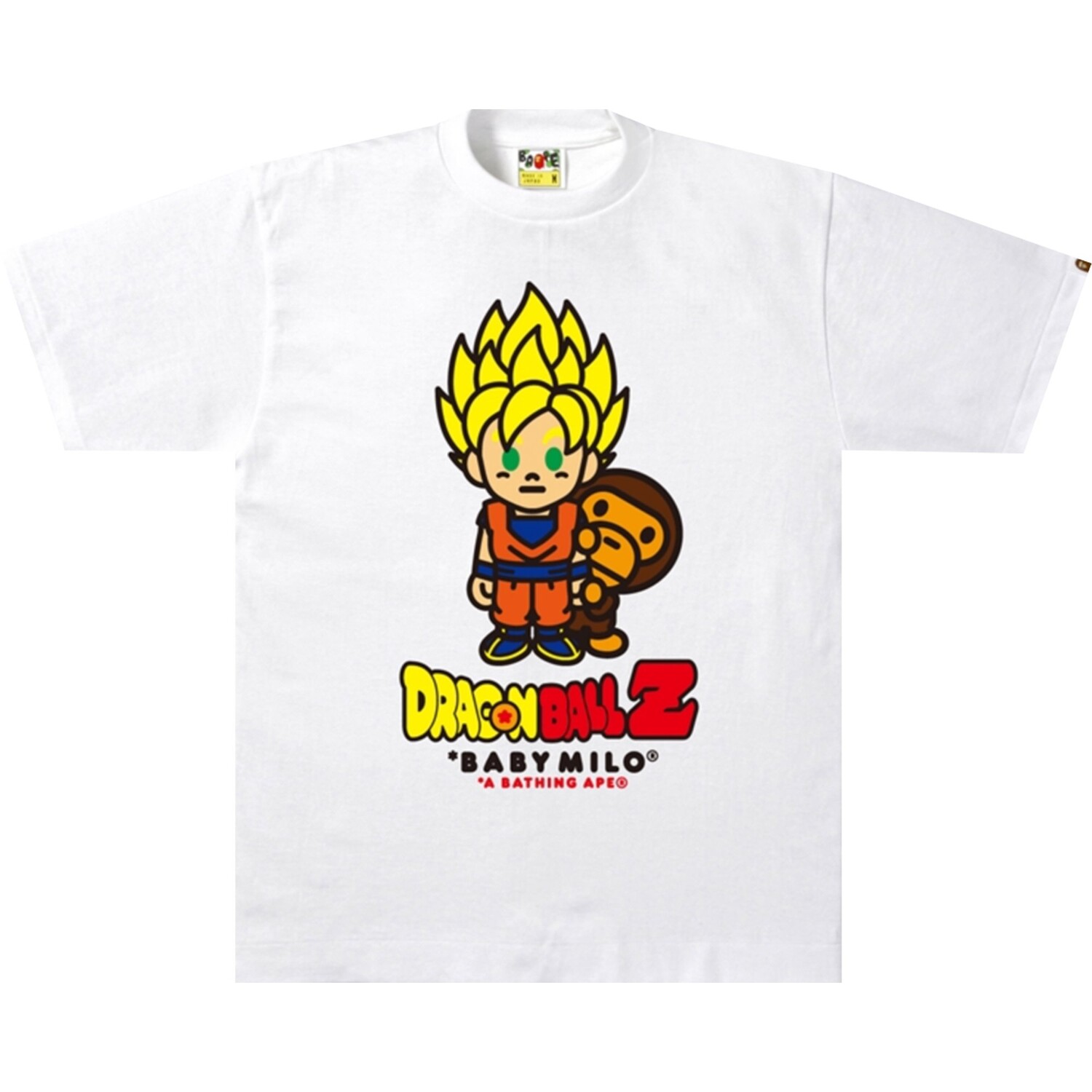 Футболка BAPE x Dragon Ball Z Super Saiyan Goku Baby Milo Белая, Белый, Футболка BAPE x Dragon Ball Z Super Saiyan Goku Baby Milo Белая
Футболка BAPE x Dragon Ball Z Super Saiyan Goku Baby Milo Белая, Белый, Футболка BAPE x Dragon Ball Z Super Saiyan Goku Baby Milo Белая