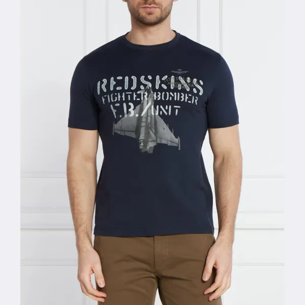 Футболка стандартного кроя Aeronautica Militare, синий
Футболка стандартного кроя Aeronautica Militare, синий