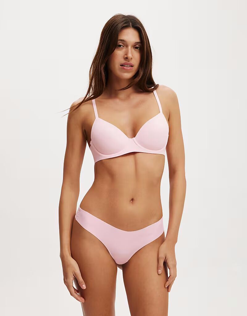 Бюстгальтер Body Bestee розового цвета Cotton On
Бюстгальтер Body Bestee розового цвета Cotton On