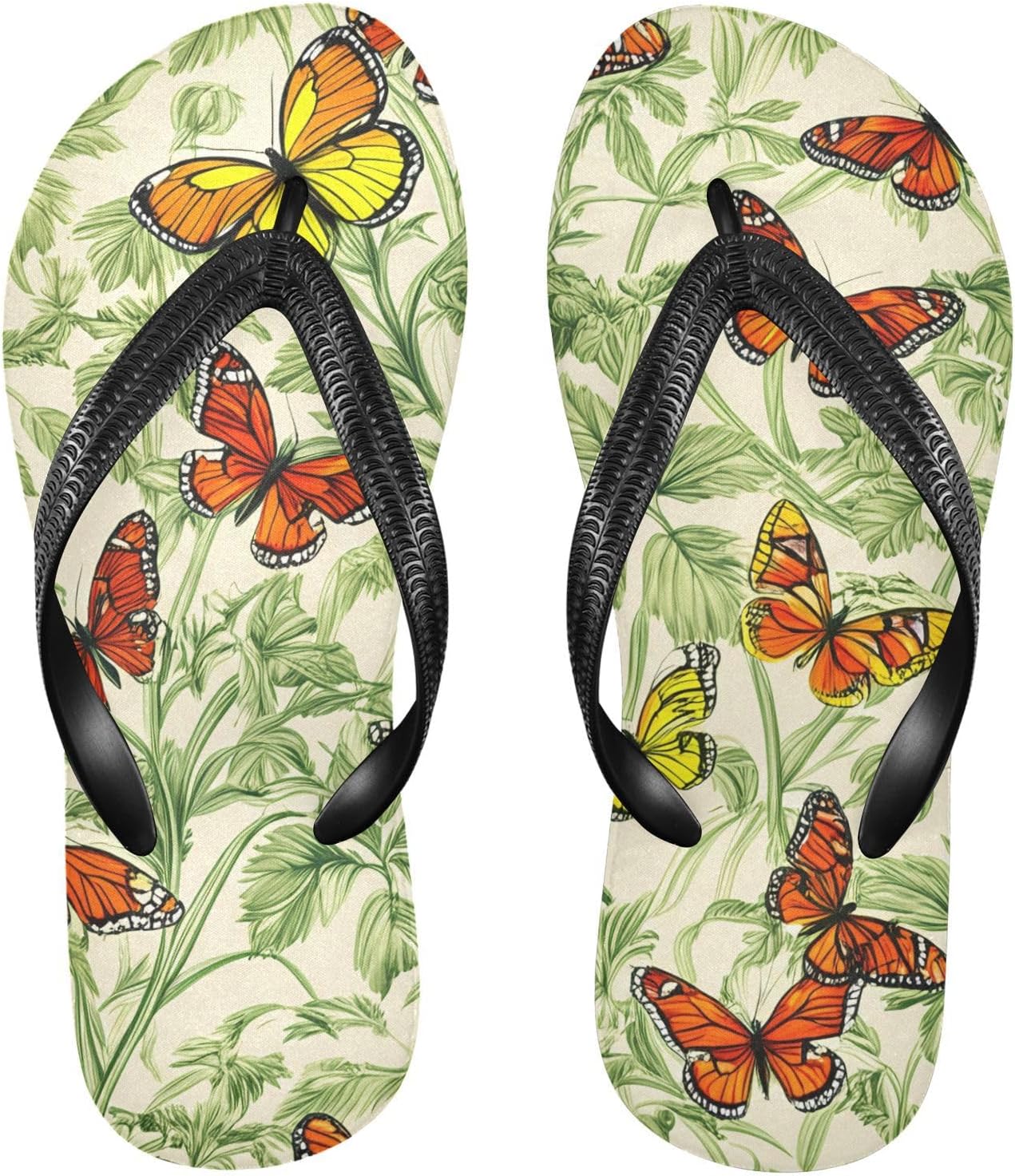 Мужские и женские пляжные шлепанцы-бежевые вьетнамки с растением Monarch Butterfly, резиновые, противоскользящие, летние тапочки Sinestour
Мужские и женские пляжные шлепанцы-бежевые вьетнамки с растением Monarch Butterfly, резиновые, противоскользящие, летние тапочки Sinestour