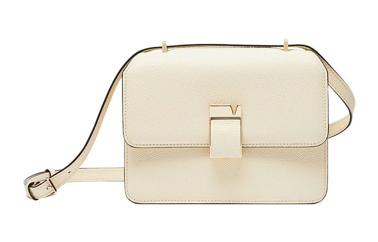 Сумка через плечо мини женская белая Valextra из телячьей кожи
Сумка через плечо мини женская белая Valextra из телячьей кожи