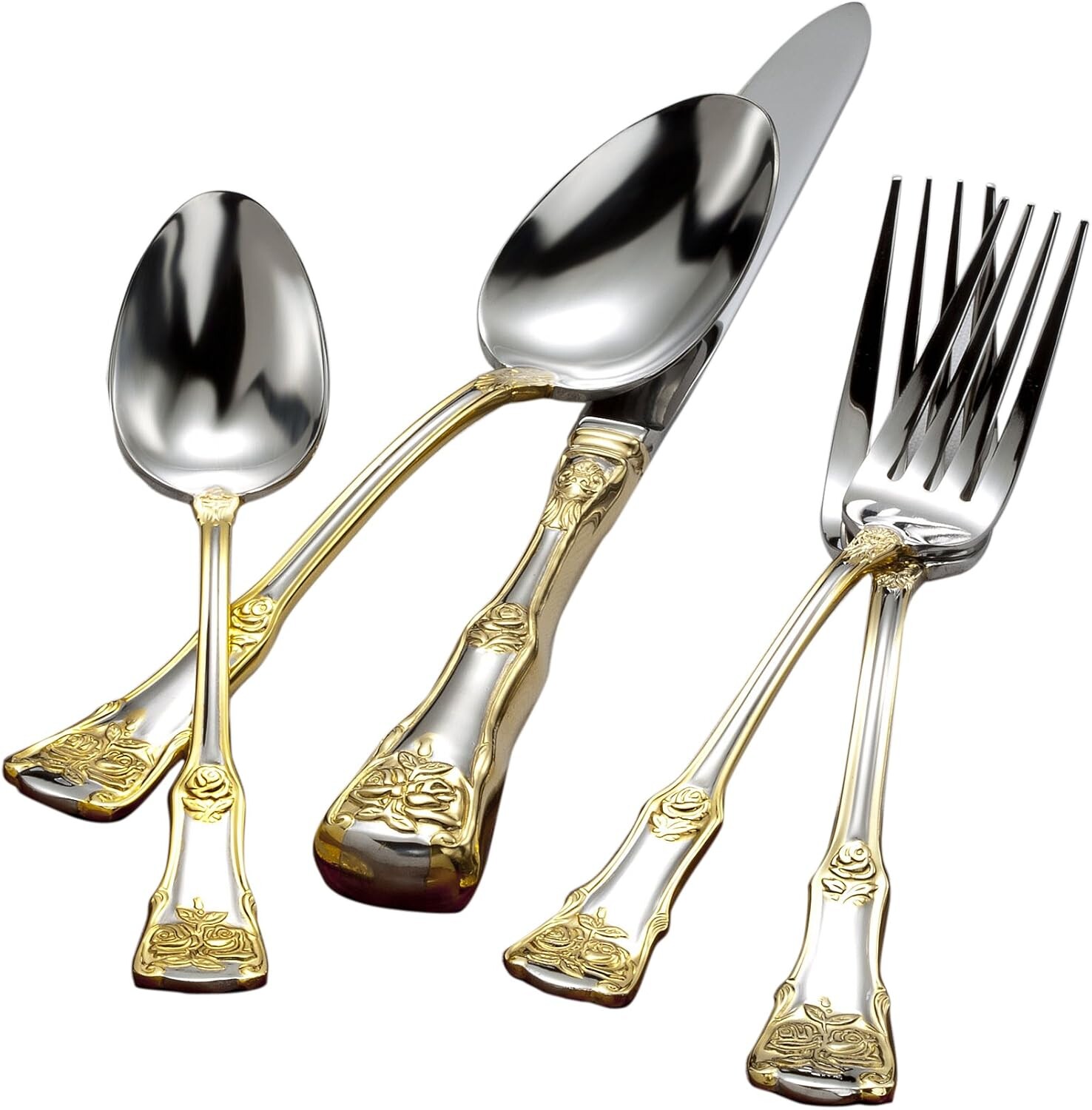 Набор столовых приборов Royal Albert Old Country Roses, 20 предметов, золотистый, Golden
Набор столовых приборов Royal Albert Old Country Roses, 20 предметов, золотистый, Golden