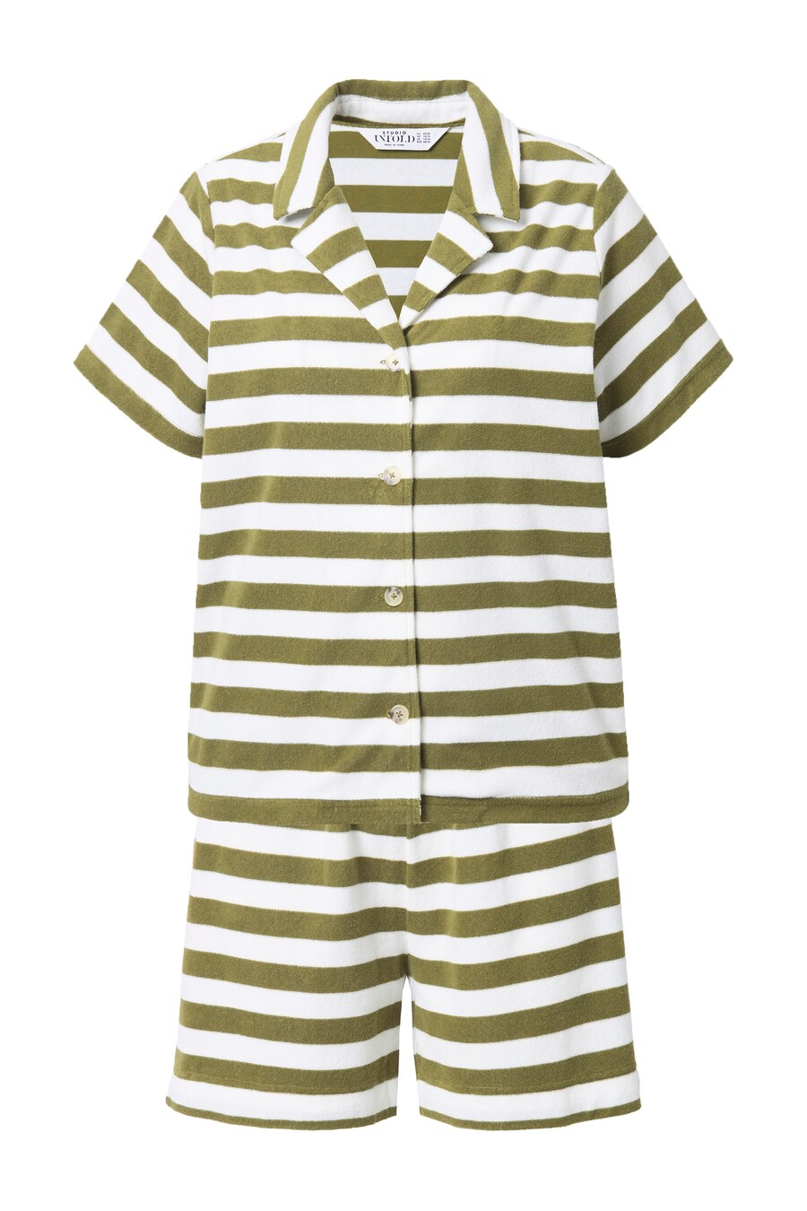 Короткий пижамный комплект Studio Untold, Grass green
Короткий пижамный комплект Studio Untold, Grass green