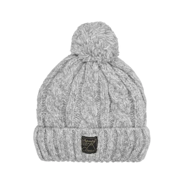 Шапка с добавлением шерсти Superdry, серый
Шапка с добавлением шерсти Superdry, серый