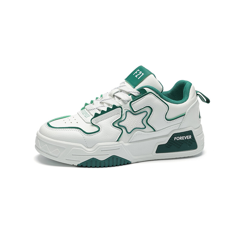 Кроссовки Forever 21 Skateboarding Shoes Unisex Low-top, зеленый
Кроссовки Forever 21 Skateboarding Shoes Unisex Low-top, зеленый