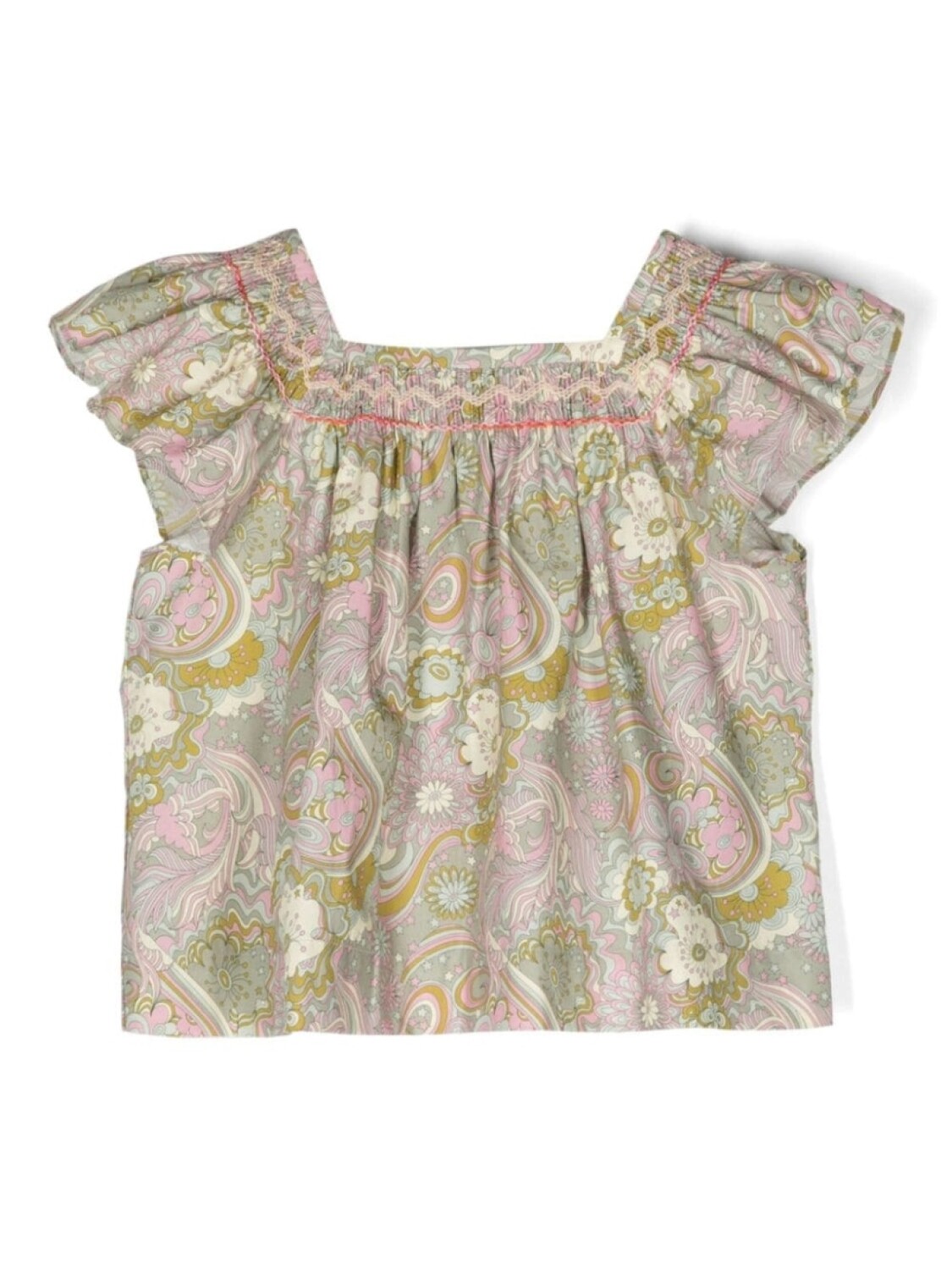 Bonpoint блузка с цветочным принтом, фиолетовый
Bonpoint блузка с цветочным принтом, фиолетовый