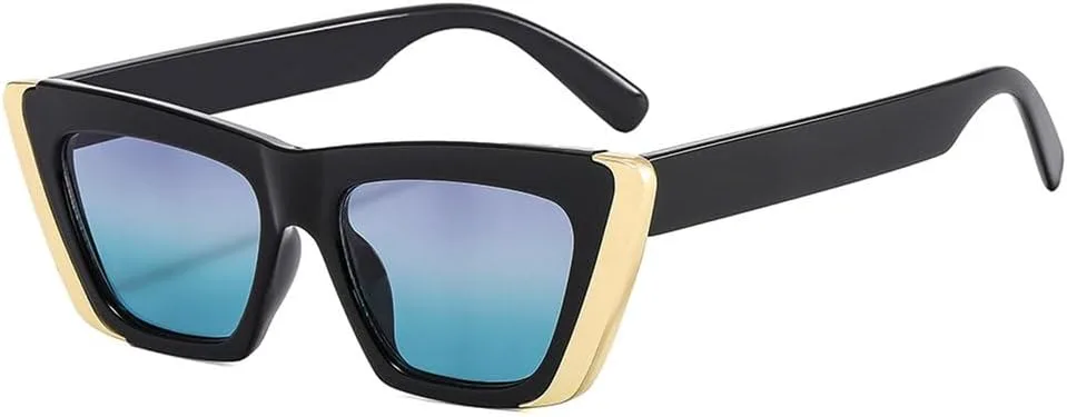 Модные солнцезащитные очки «кошачий глаз» для женщин, винтажные, с прозрачными линзами, роскошная оправа, защита от ультрафиолета UV400 TYUVIVO, Black Grey Green
Модные солнцезащитные очки «кошачий глаз» для женщин, винтажные, с прозрачными линзами, роскошная оправа, защита от ультрафиолета UV400 TYUVIVO, Black Grey Green