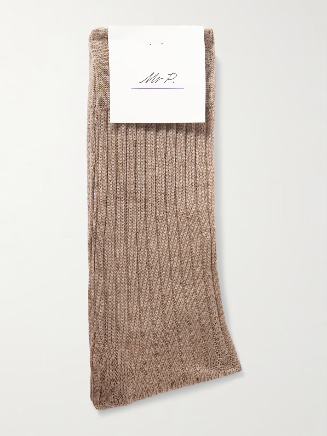 Носки в рубчик из смеси мериносовой шерсти MR P., коричневый
Носки в рубчик из смеси мериносовой шерсти MR P., коричневый