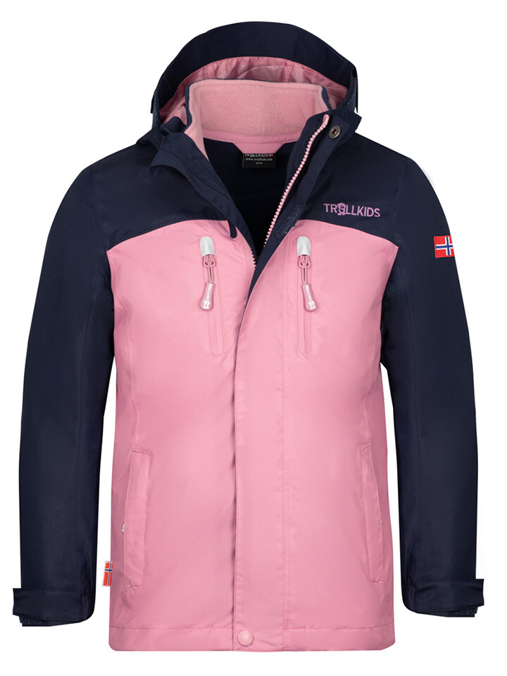 Функциональная куртка Trollkids 3in1 Bryggen, цвет Rosa/Dunkelblau
Функциональная куртка Trollkids 3in1 Bryggen, цвет Rosa/Dunkelblau