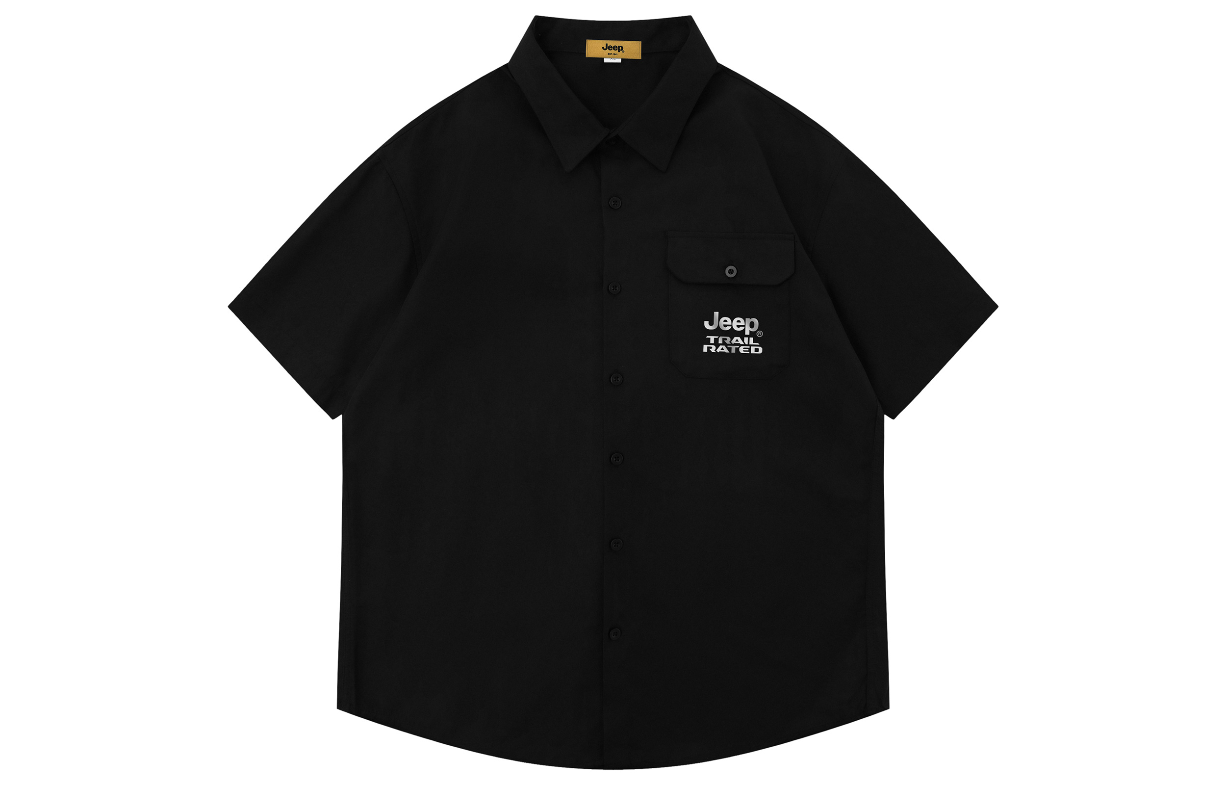 Рубашка унисекс Jeep, черный
Рубашка унисекс Jeep, черный