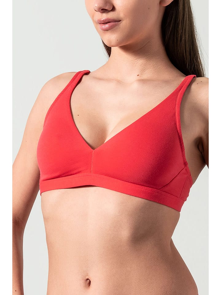 COTONELLA Красный бюстгальтер без косточек
COTONELLA Красный бюстгальтер без косточек