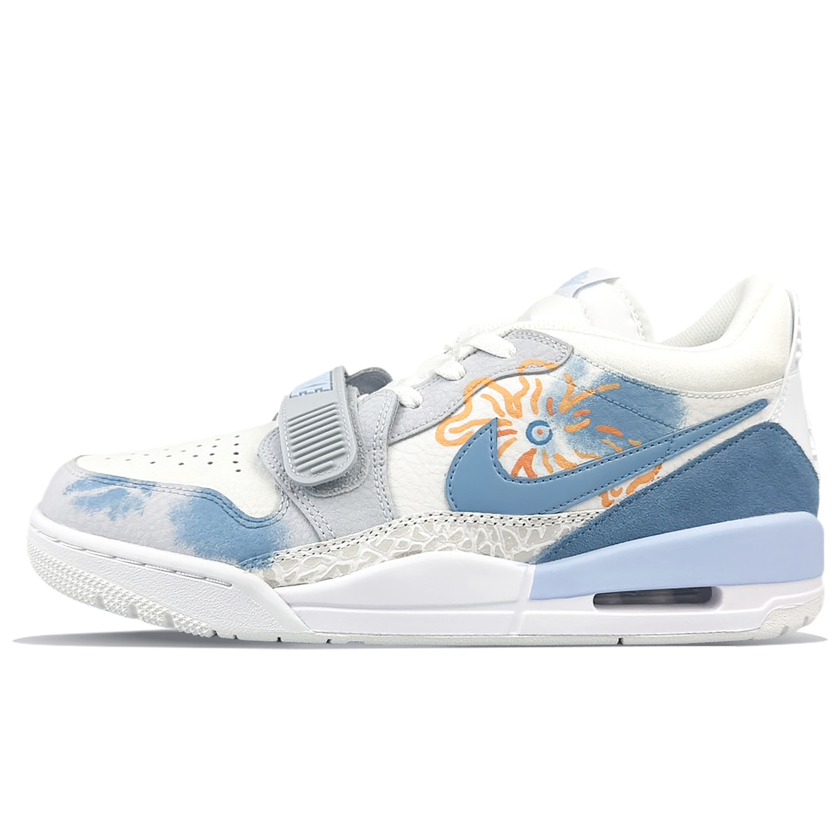 Jordan Легаси 312 амортизирующие низкие винтажные баскетбольные кроссовки мужские бело-голубые, цвет White Blue
Jordan Легаси 312 амортизирующие низкие винтажные баскетбольные кроссовки мужские бело-голубые, цвет White Blue