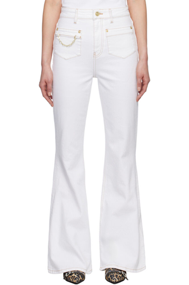 Белые джинсы Goddi HW GANNI
Белые джинсы Goddi HW GANNI