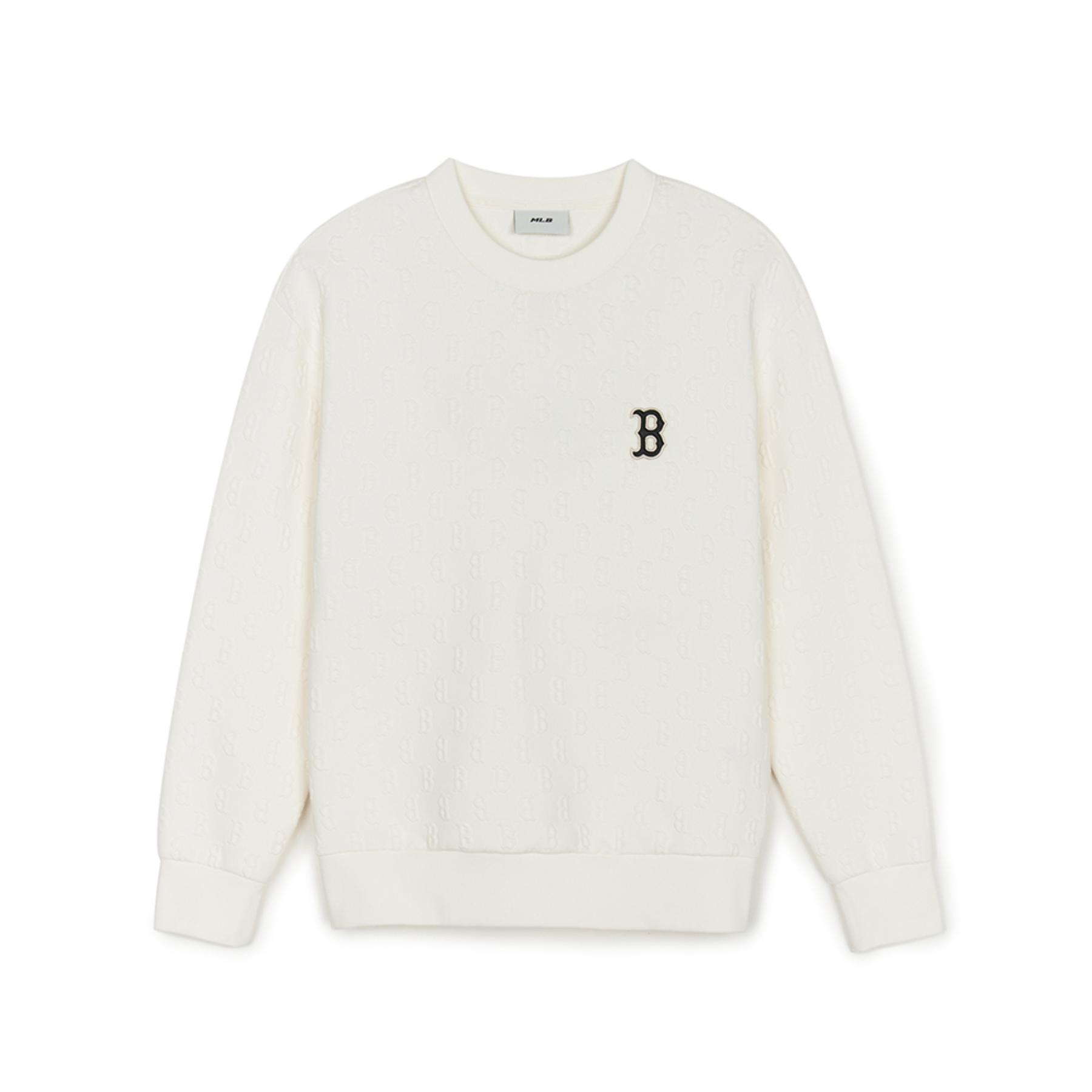 Джаккардовый свитшот с монограммой Boston Red Sox Унисекс Белый MLB 
Джаккардовый свитшот с монограммой Boston Red Sox Унисекс Белый MLB