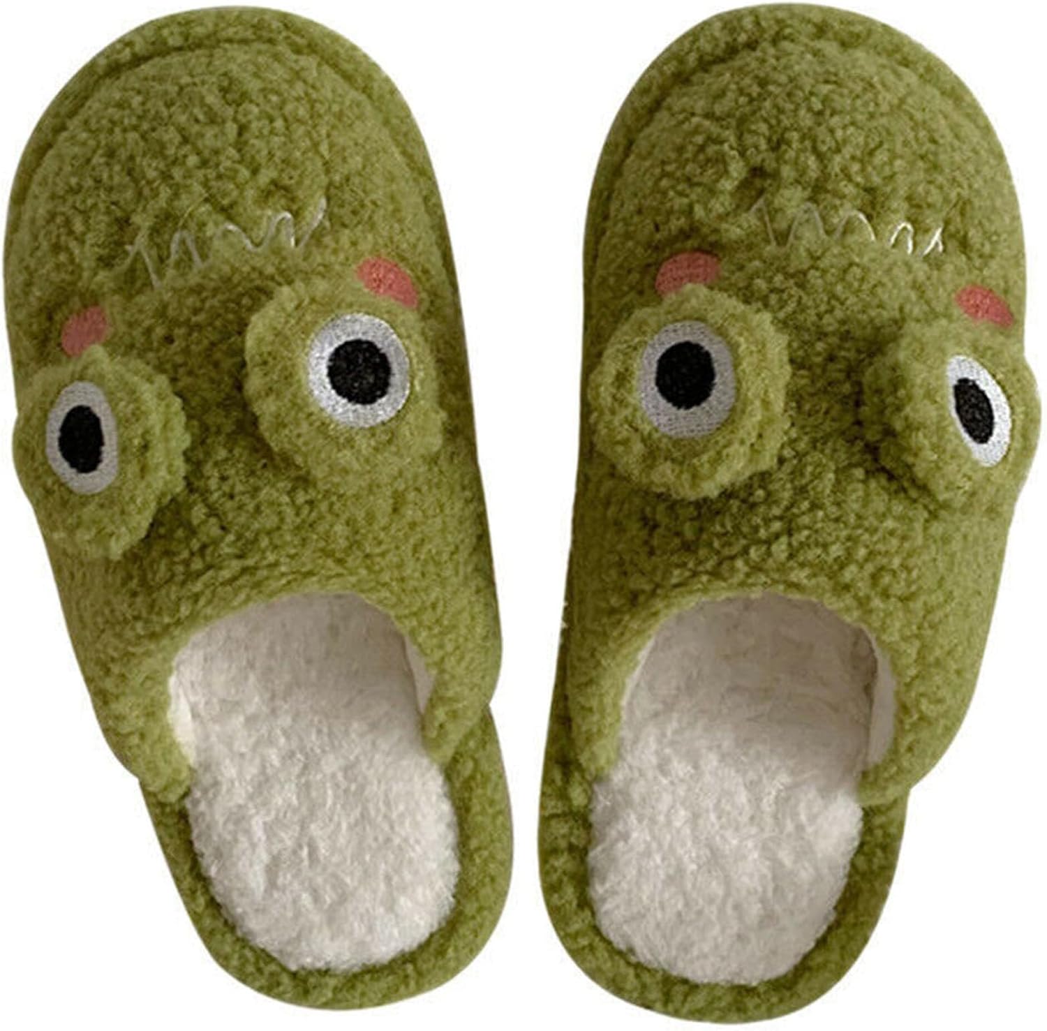 Мягкие тапочки в виде лягушек, мультяшные тапочки-лягушки, милые тапочки-животные в виде лягушек, милые шлепанцы-лягушки, мягкая плюшевая домашняя обувь для дома и улицы (размер 5.5-6 для женщин/4-4.5 для мужчин, зеленый B) Spacebuyer
Мягкие тапочки в виде лягушек, мультяшные тапочки-лягушки, милые тапочки-животные в виде лягушек, милые шлепанцы-лягушки, мягкая плюшевая домашняя обувь для дома и улицы (размер 5.5-6 для женщин/4-4.5 для мужчин, зеленый B) Spacebuyer